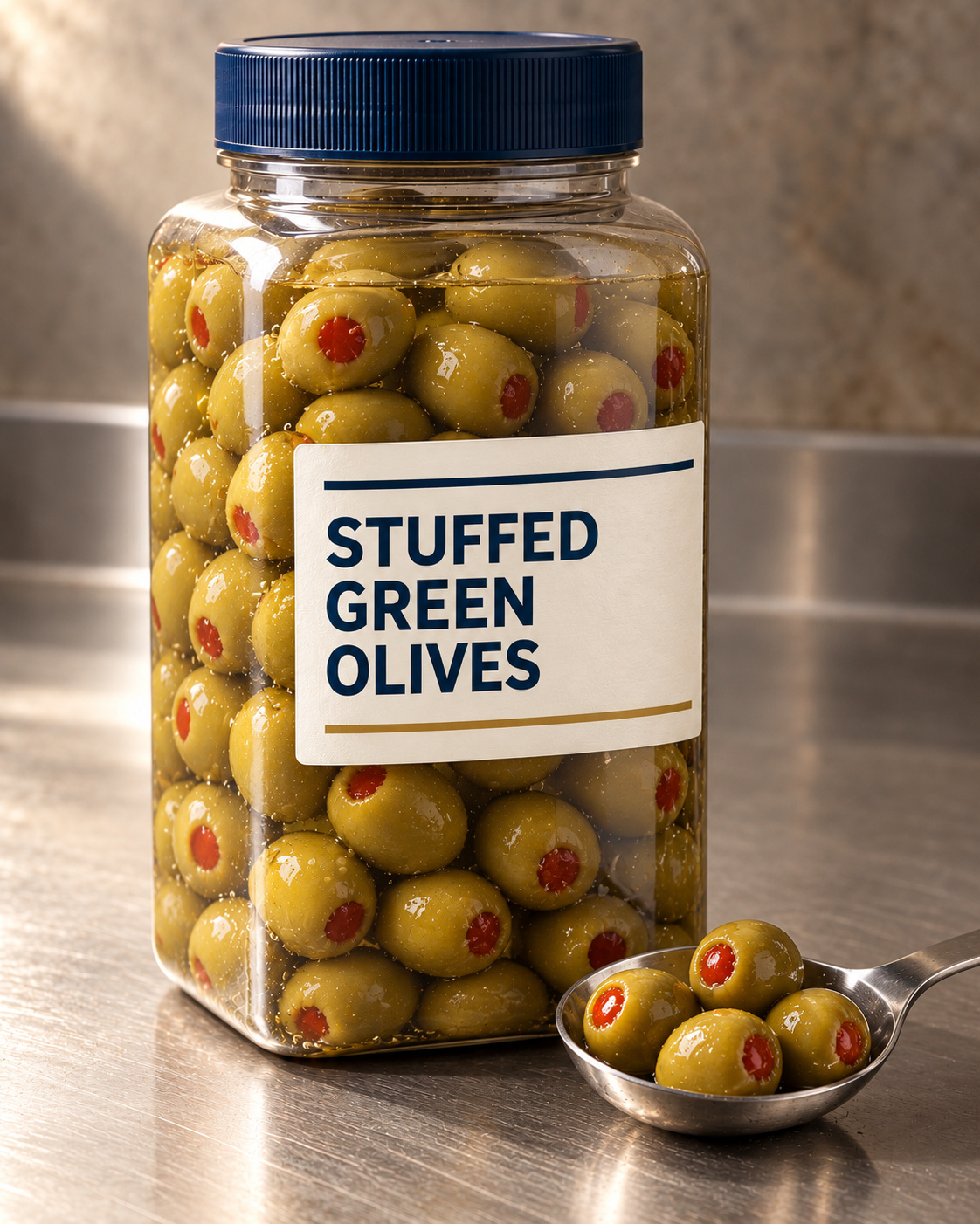 Green Olives, Stuffed