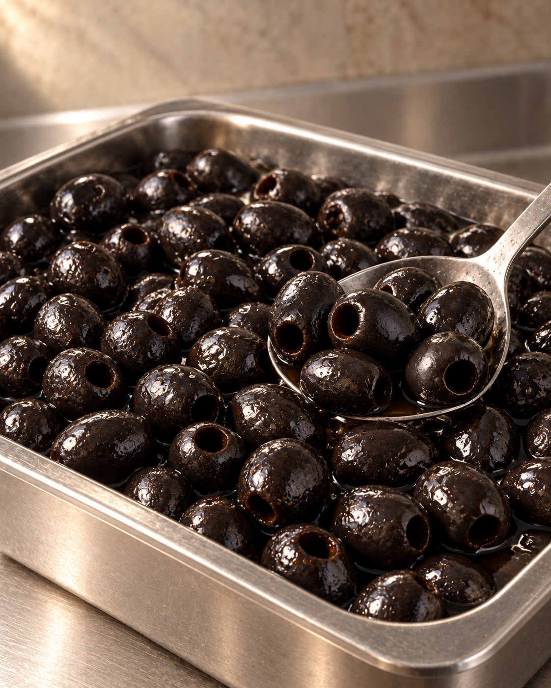Black Olives, Pitted