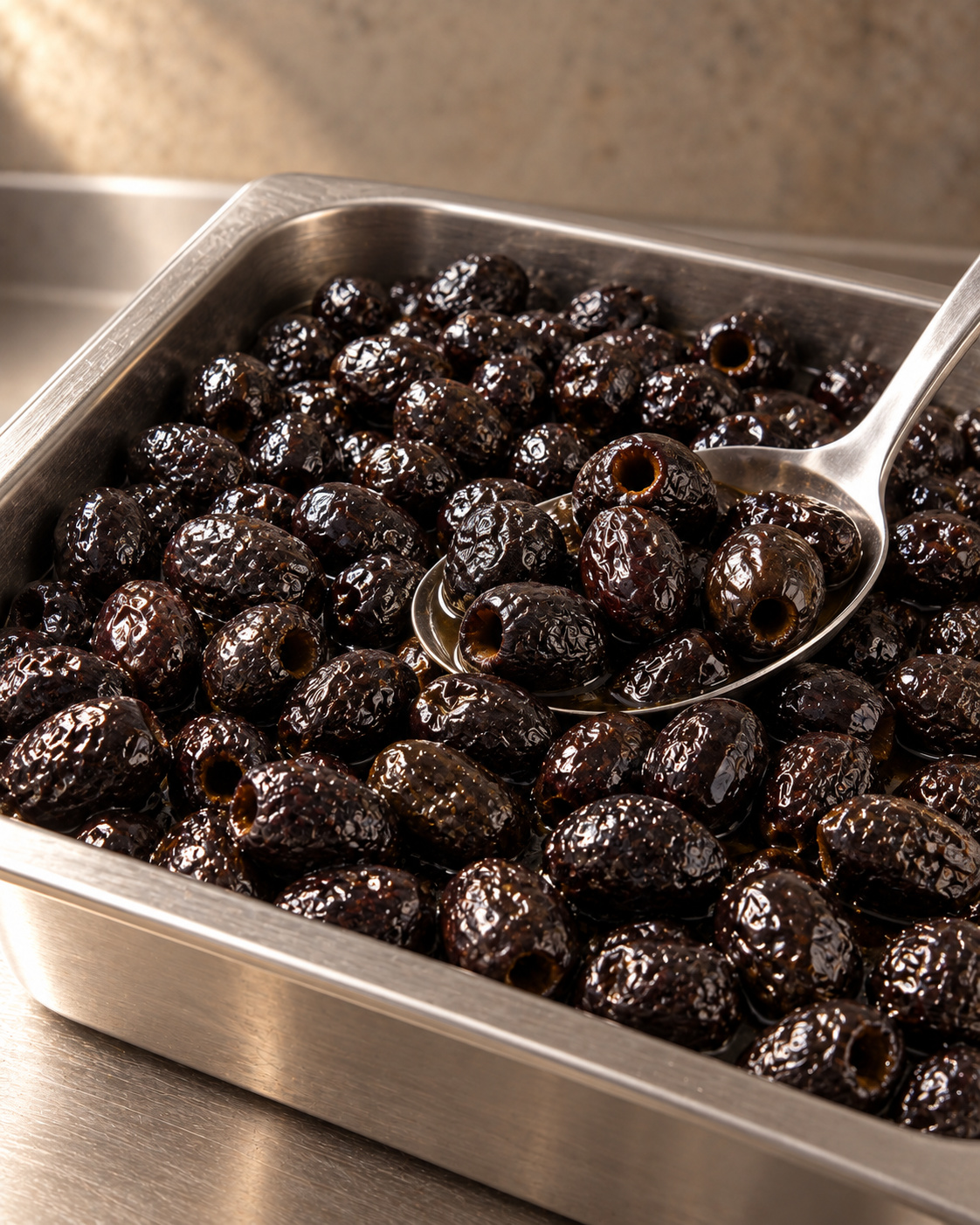 Oil-Cured Olives, Pitted